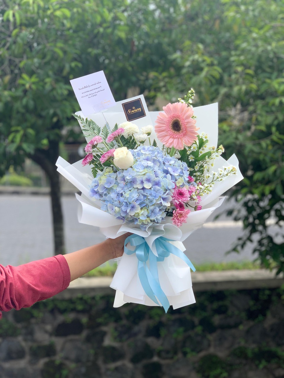Buket Bunga Fresh Flower Medium BUK-6IMJS