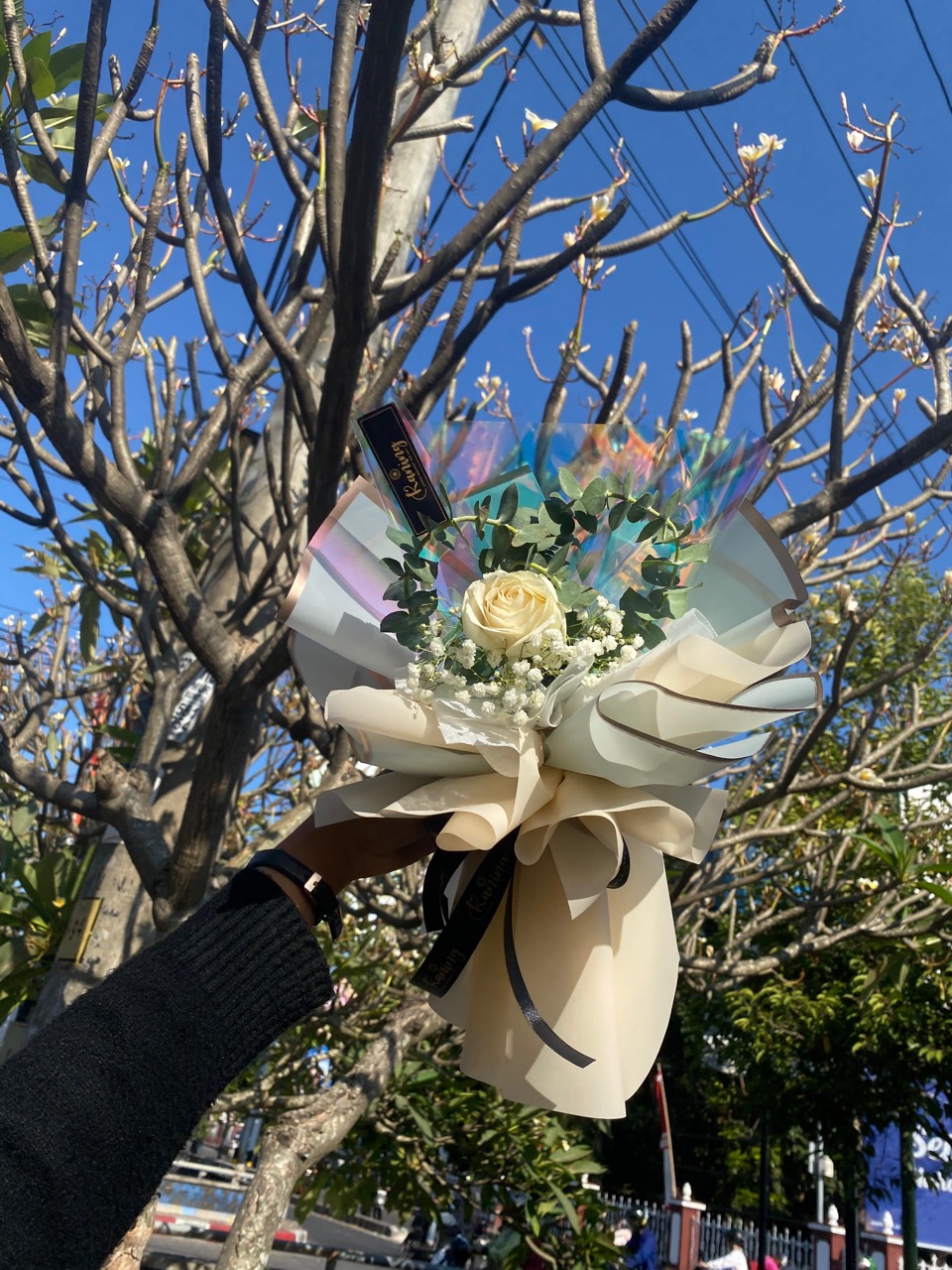 Buket Bunga Fresh Flower Mini BUK-RZUXX