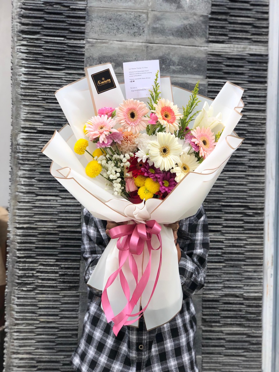 Buket Bunga Fresh Flower Large BUK-2QOXU
