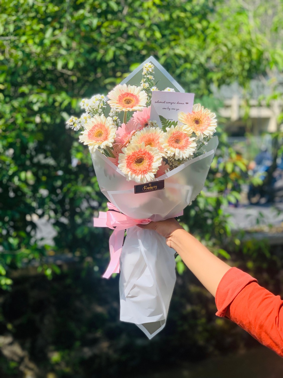 Buket Bunga Fresh Flower Medium BUK-QKUDR