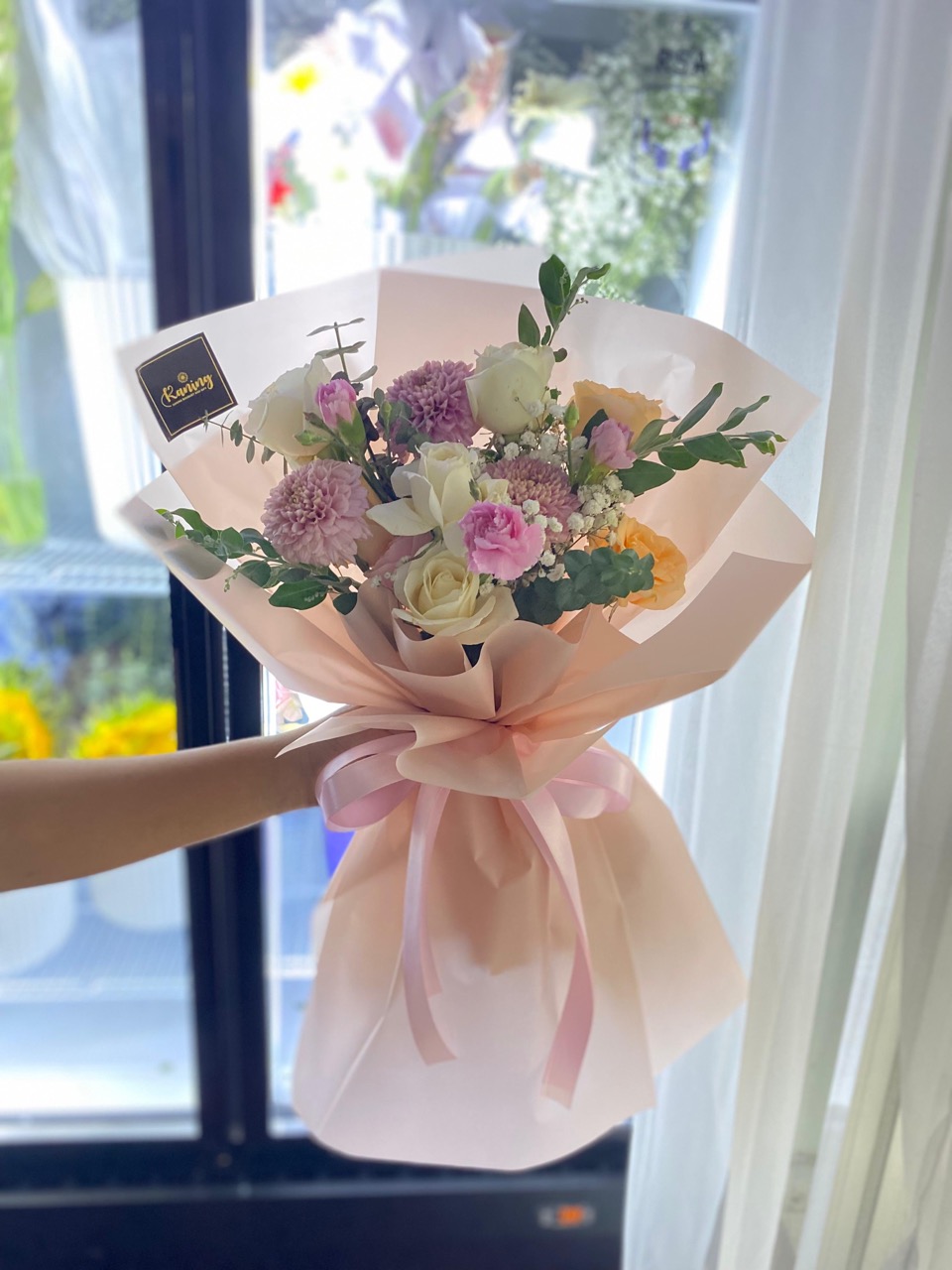 Buket Bunga Fresh Flower Medium BUK-CWPYA
