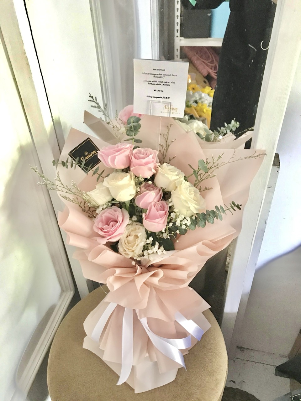 Buket Bunga Fresh Flower Medium BUK-XGOV6