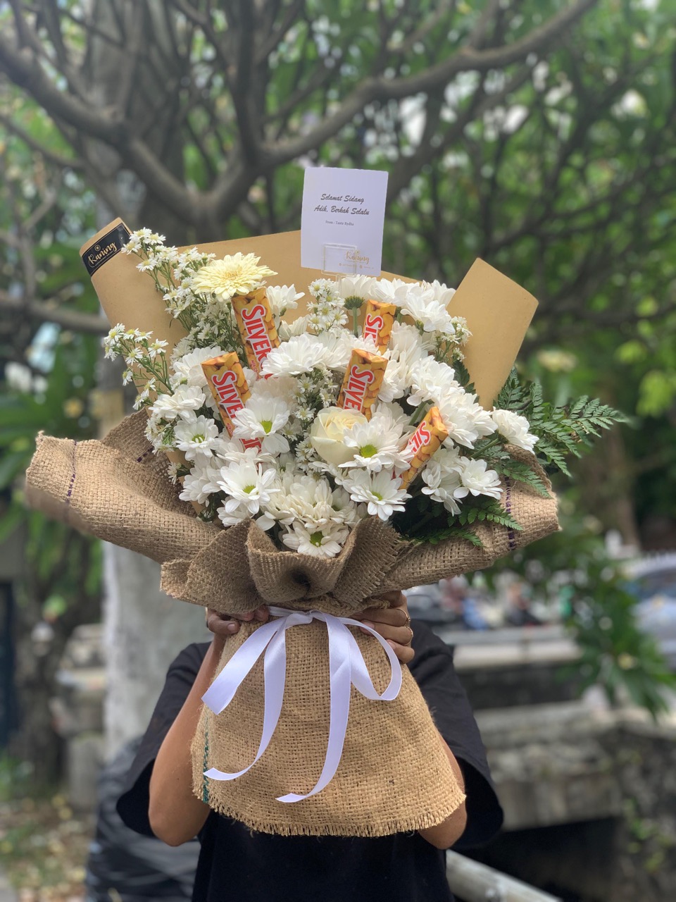 Buket Bunga Fresh Flower Medium BUK-ILLWB