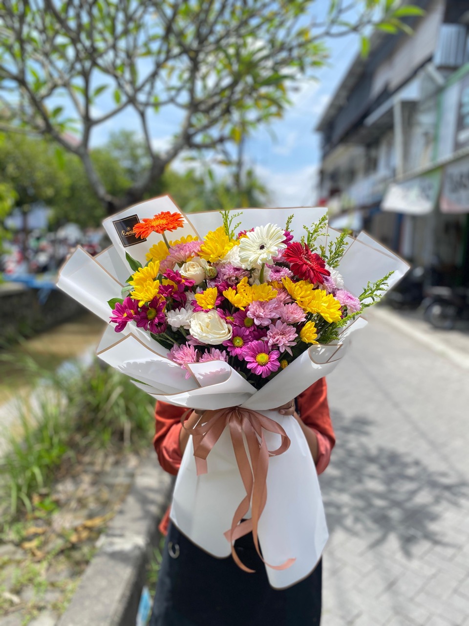 Buket Bunga Fresh Flower Large BUK-QSCOC