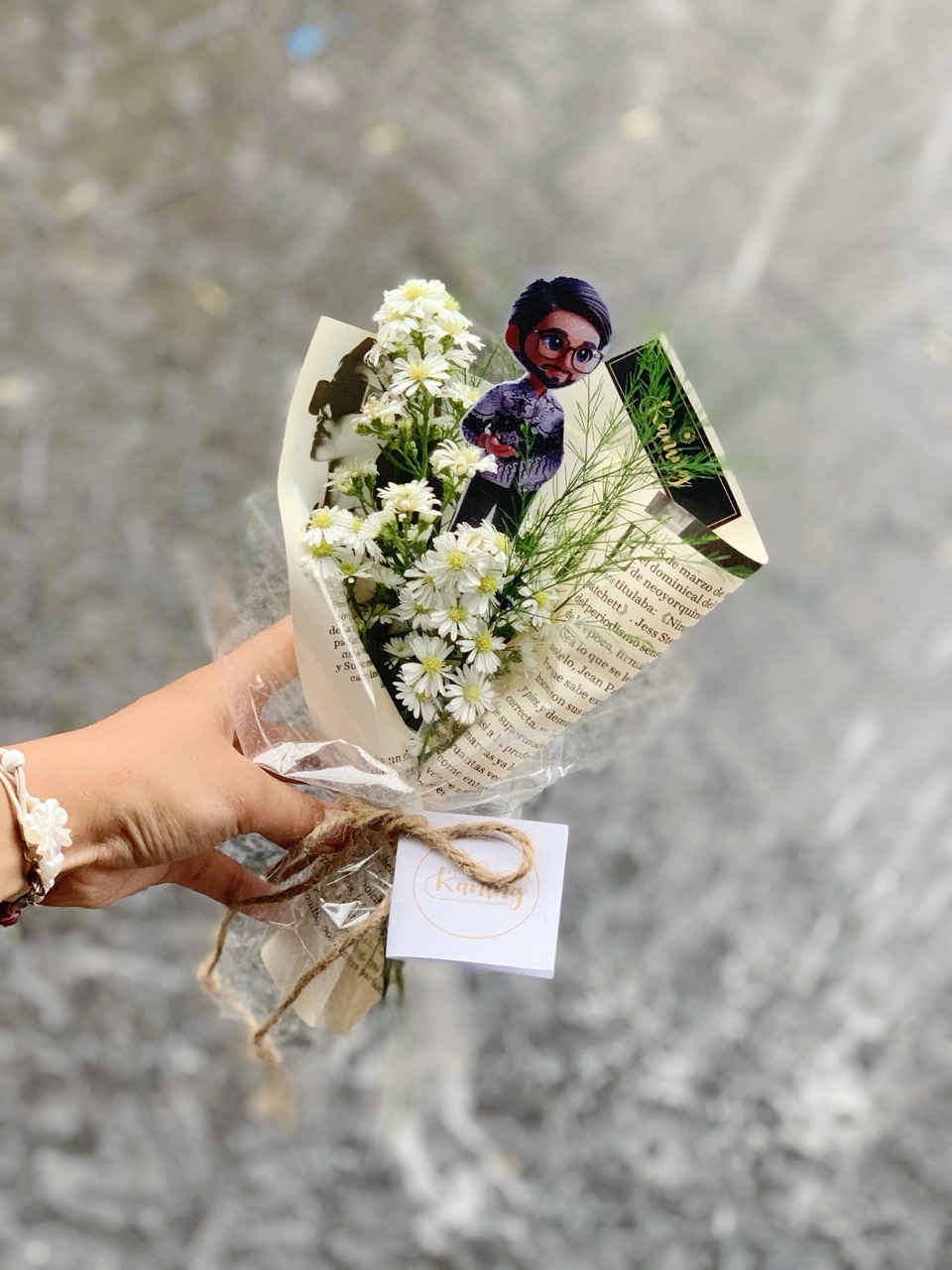 Buket Bunga Fresh Flower Mini BUK-HTTAF