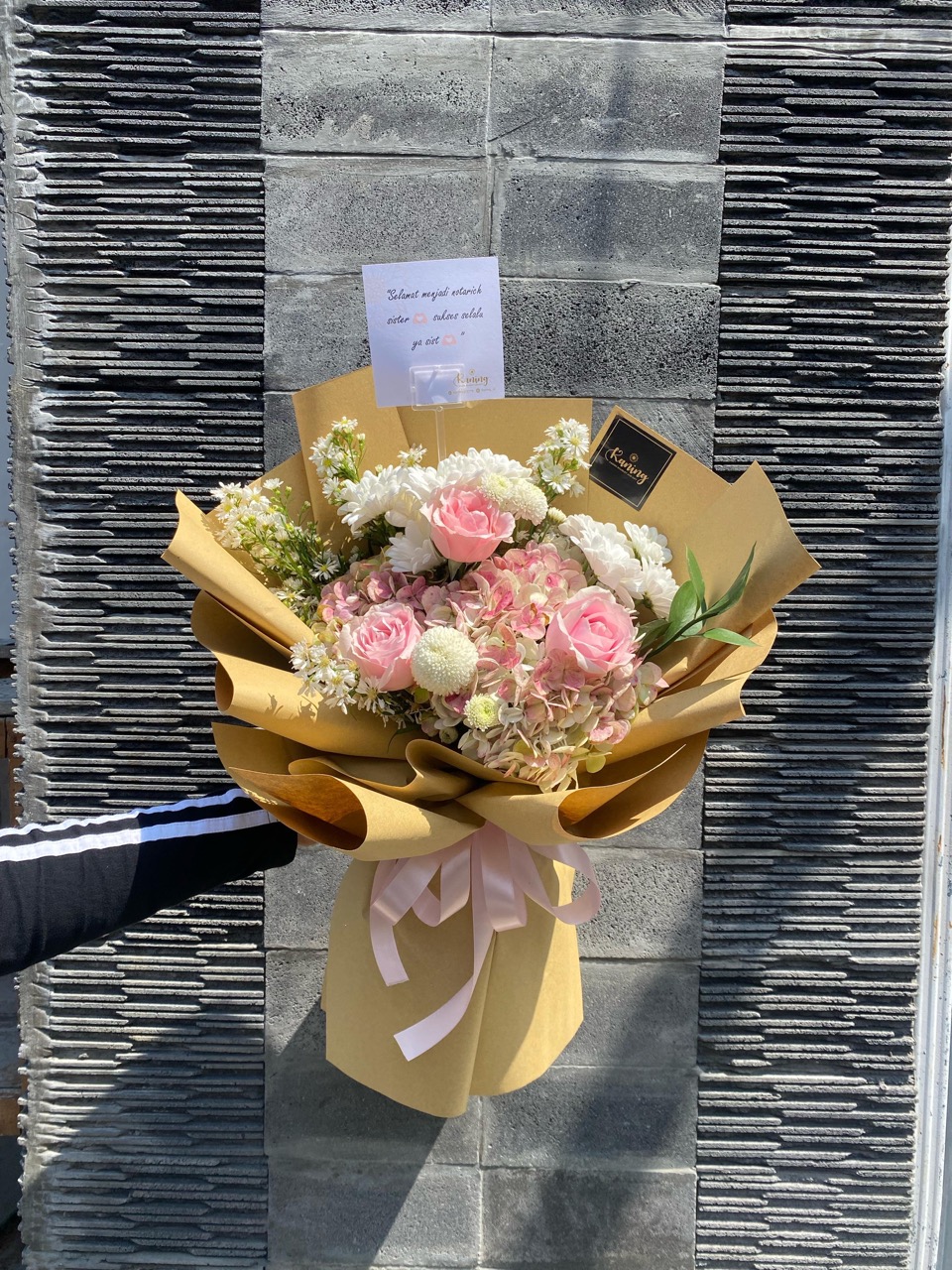 Buket Bunga Fresh Flower Medium BUK-FXGUX