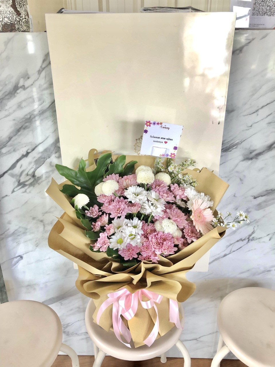 Buket Bunga Fresh Flower Medium BUK-TOVKS