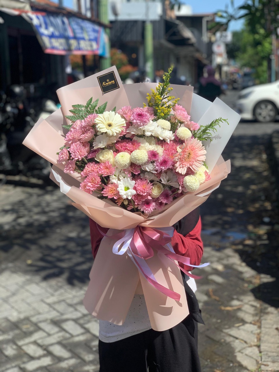 Buket Bunga Fresh Flower Large BUK-HLCD1