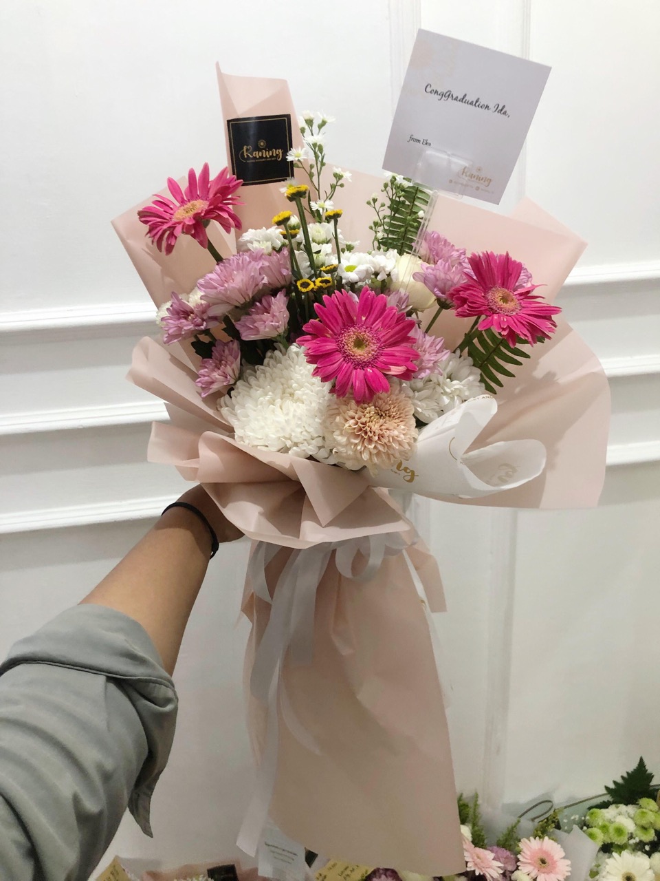 Buket Bunga Fresh Flower Medium BUK-BZ8KS