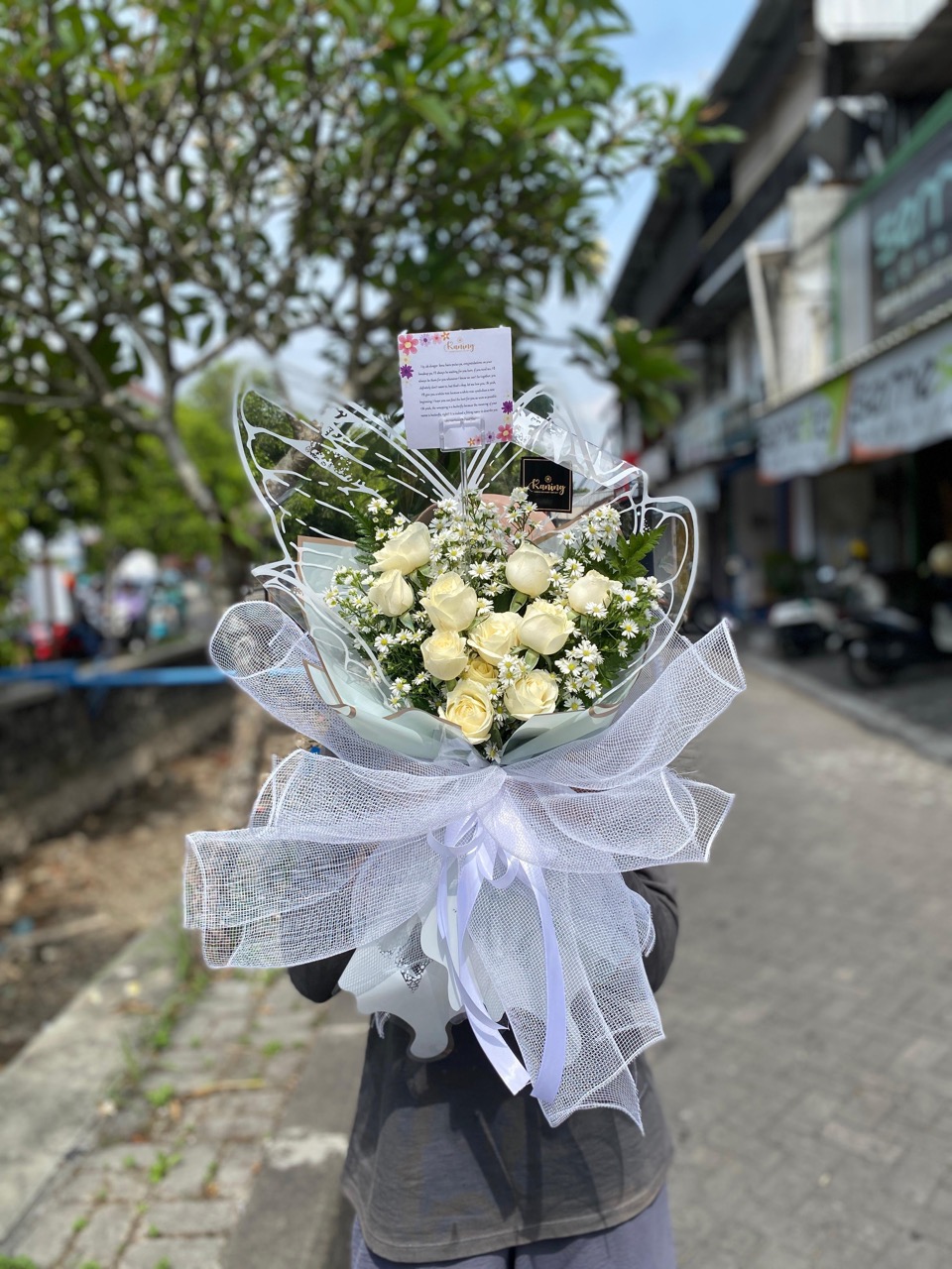 Buket Bunga Fresh Flower Large BUK-EQMBR