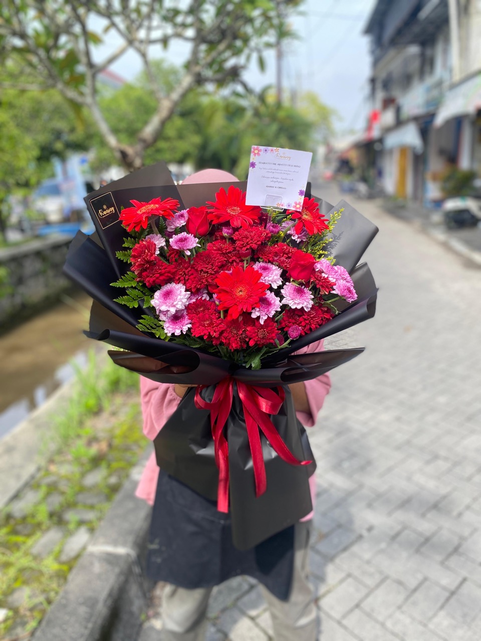 Buket Bunga Fresh Flower Large BUK-DHNCX