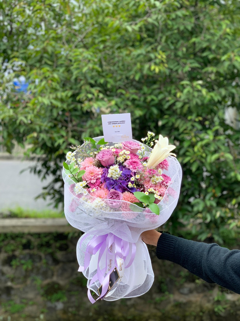 Buket Bunga Fresh Flower Large BUK-EV9DW