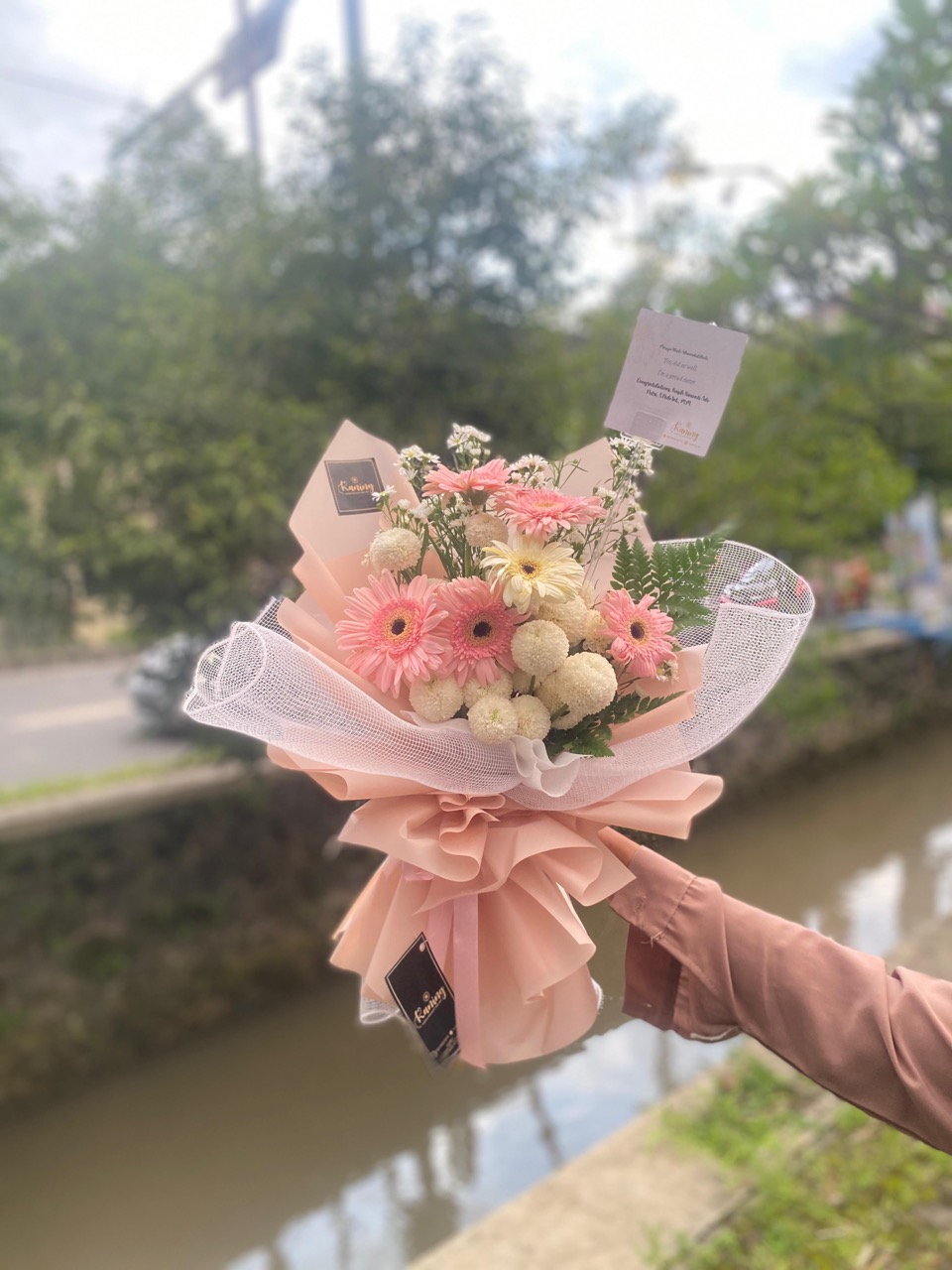 Buket Bunga Fresh Flower Medium BUK-CLQWQ