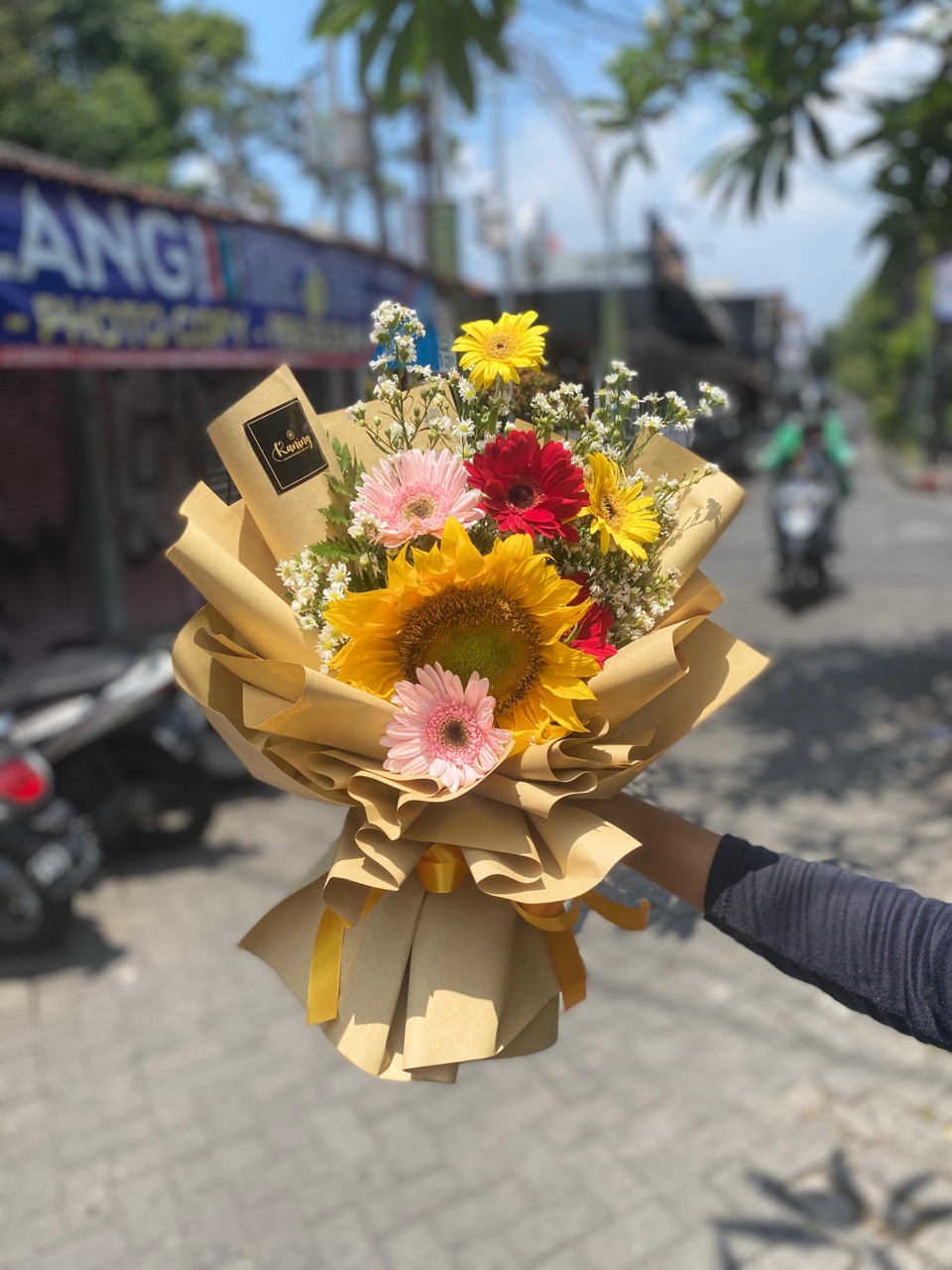 Buket Bunga Fresh Flower Medium BUK-FOP3L