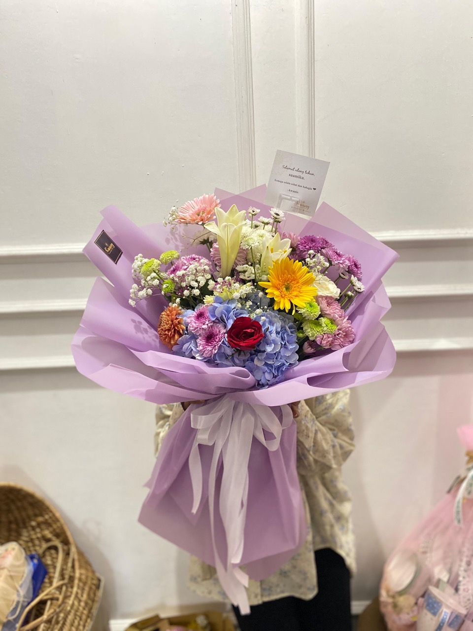 Buket Bunga Fresh Flower Large BUK-ROYQG