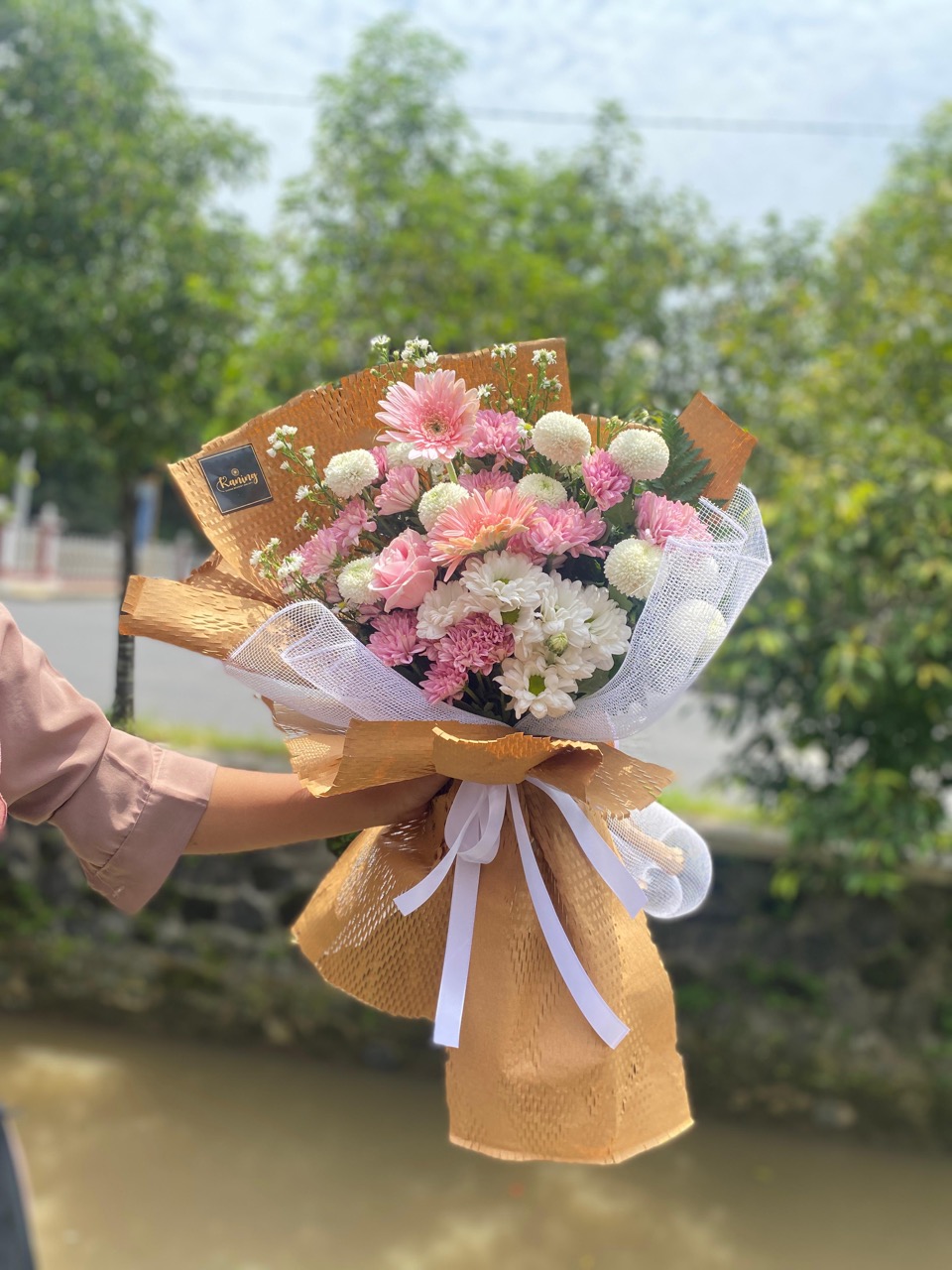 Buket Bunga Fresh Flower Medium BUK-YM00C