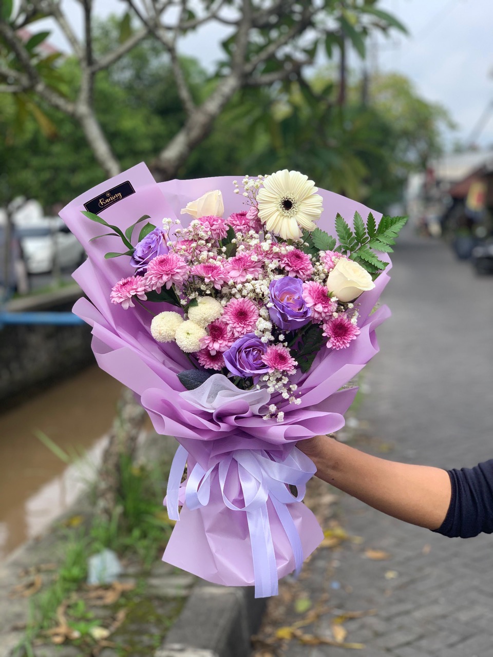 Buket Bunga Fresh Flower Medium BUK-1FBKK