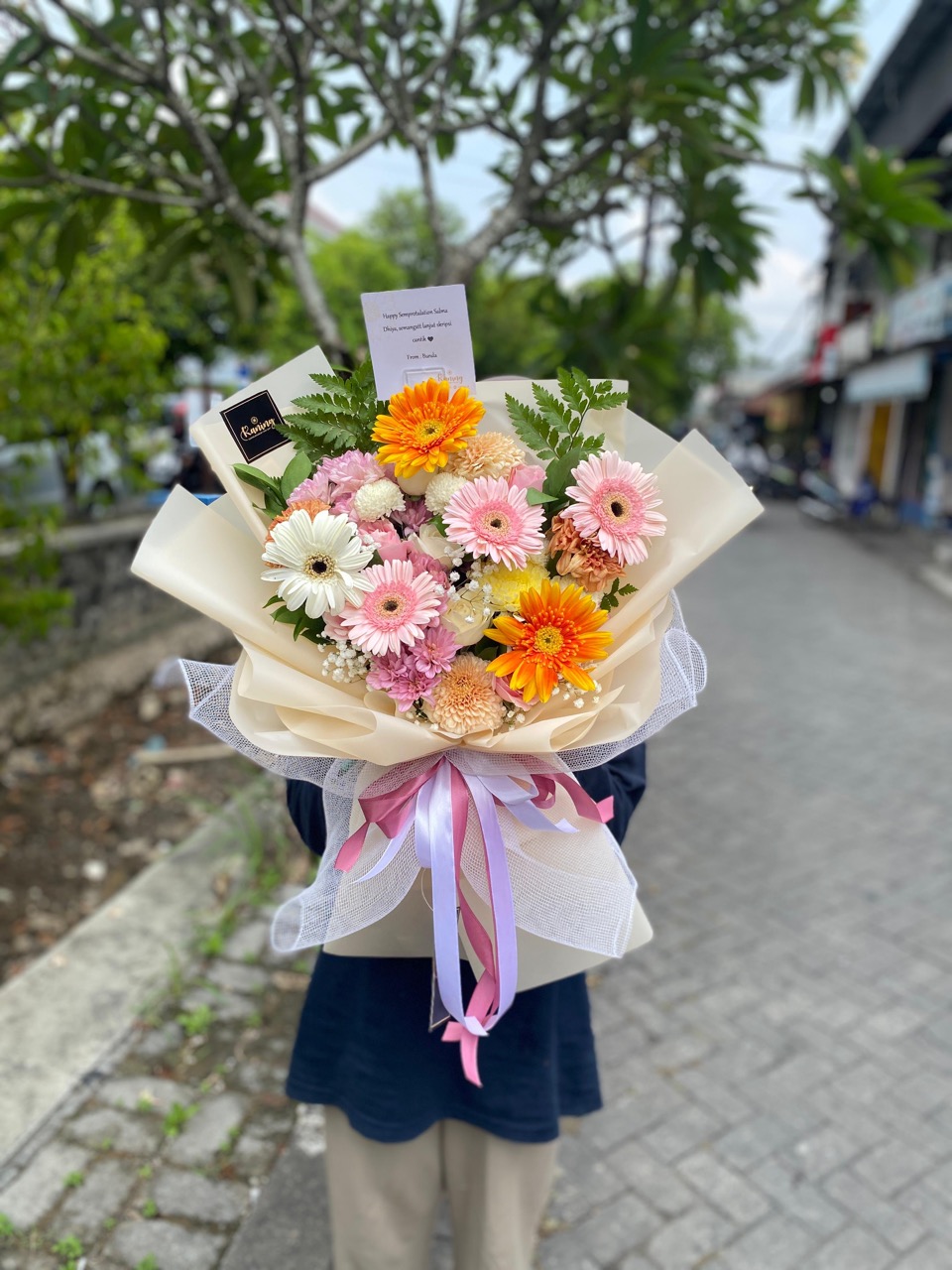 Buket Bunga Fresh Flower Large BUK-TICXT