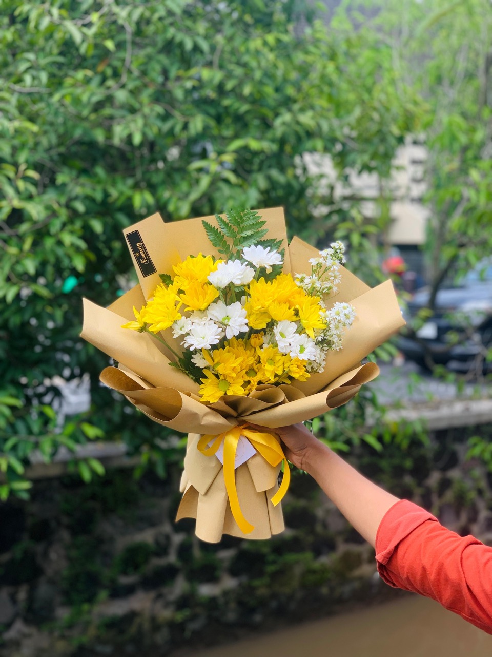 Buket Bunga Fresh Flower Medium BUK-XMAWI
