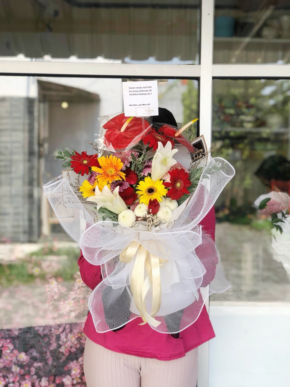 Buket Bunga Fresh Flower Large BUK-ZN5PC
