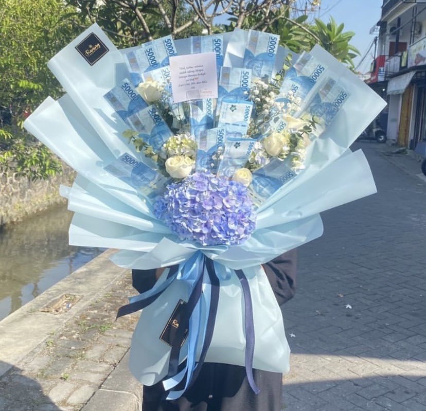 Money Bucket Fresh Flower MON-OJSYO