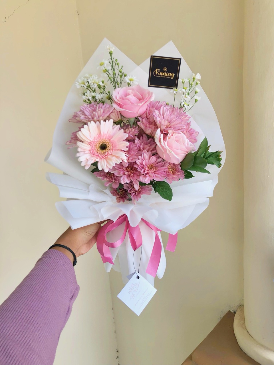 Buket Bunga Fresh Flower Mini BUK-ZLZNO