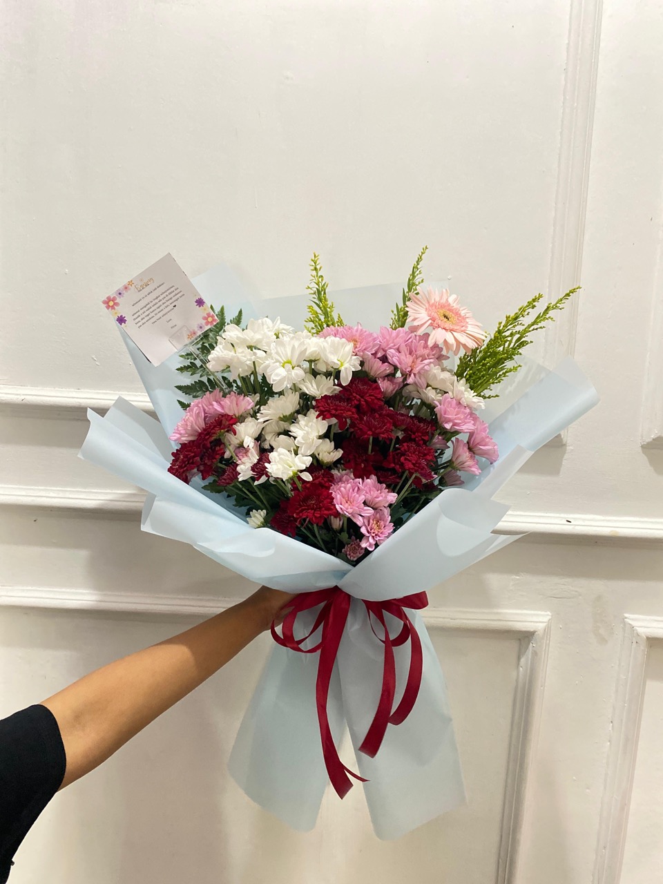 Buket Bunga Fresh Flower Medium BUK-DMSAV