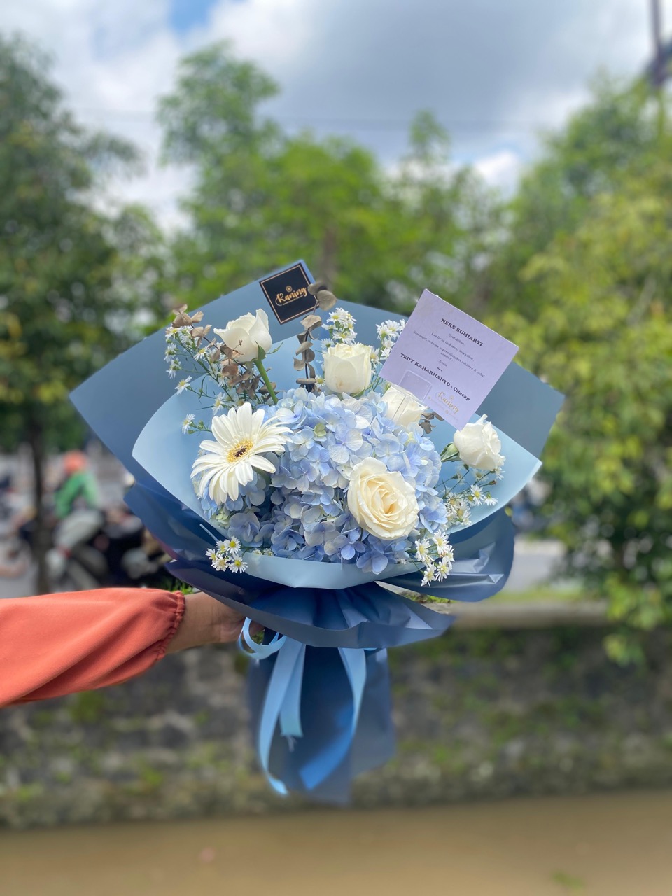 Buket Bunga Fresh Flower Medium BUK-KGJFS