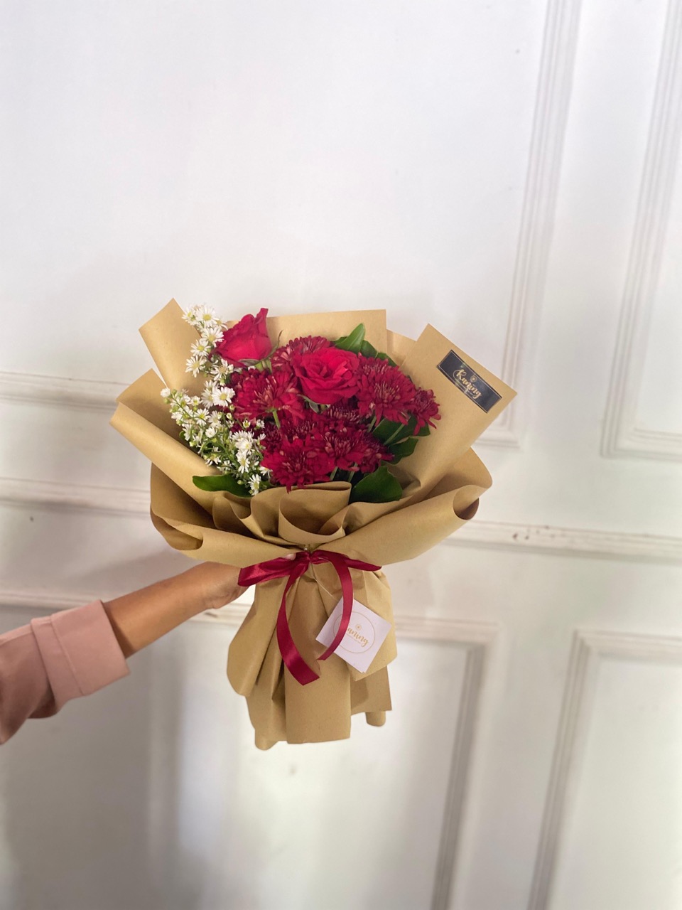 Buket Bunga Fresh Flower Medium BUK-MZQHD