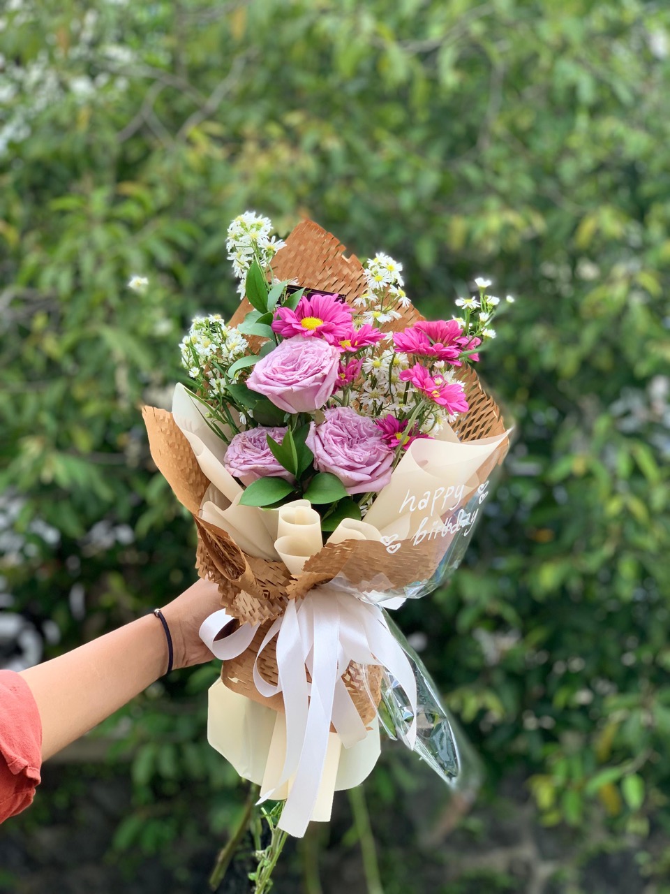 Buket Bunga Fresh Flower Medium BUK-I1BLX