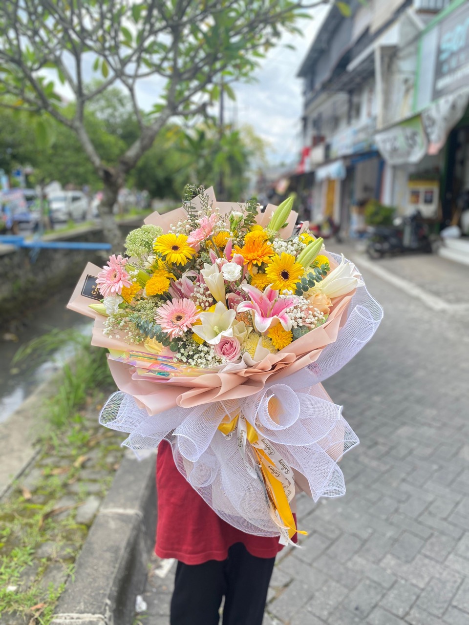 Buket Bunga Fresh Flower Large BUK-TMSBJ