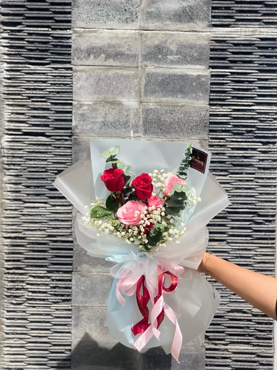Buket Bunga Fresh Flower Medium BUK-VWWFN