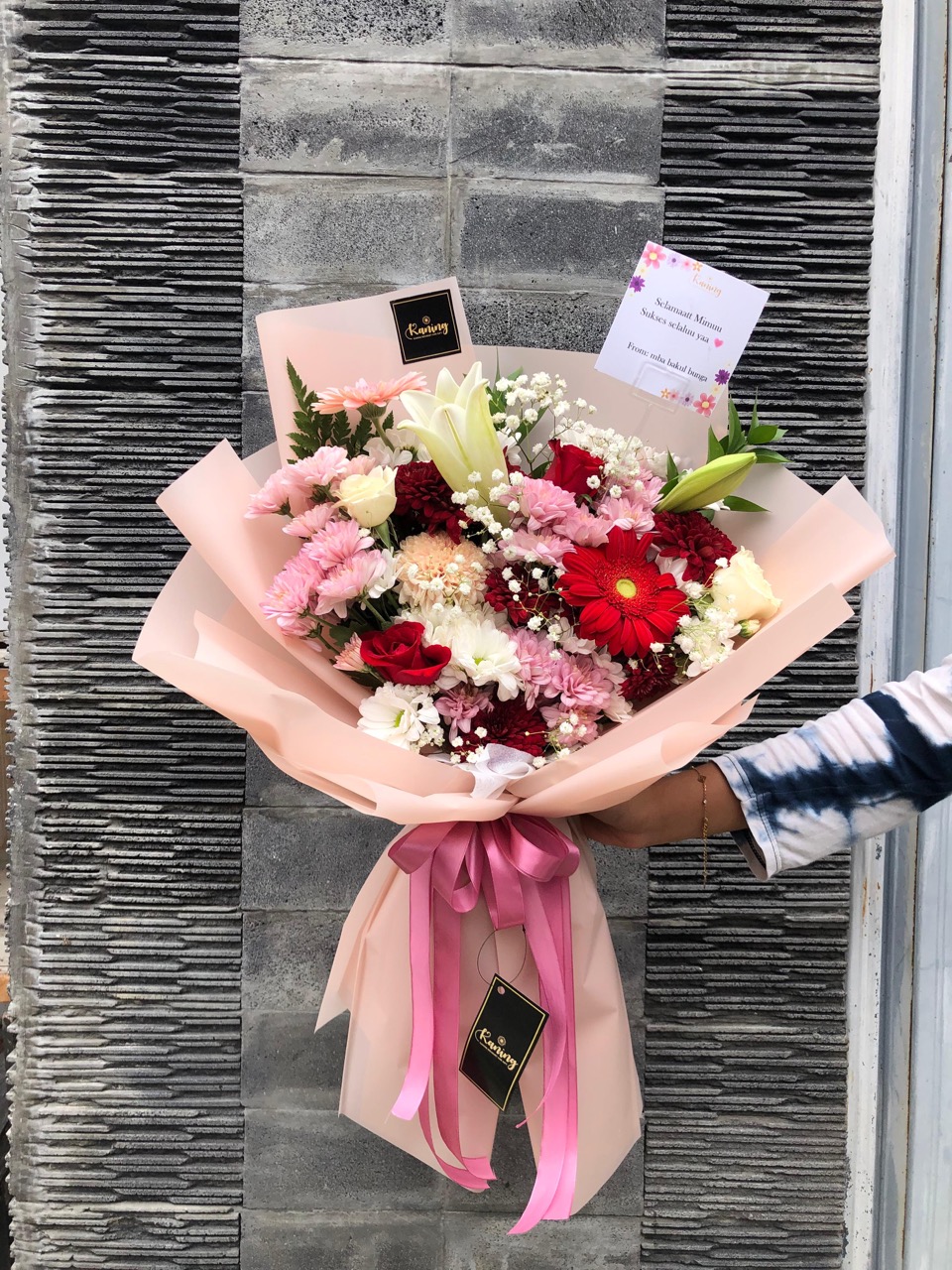 Buket Bunga Fresh Flower Large BUK-FHMEZ