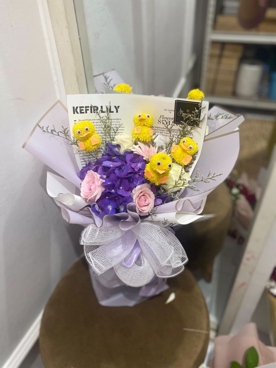 Buket Bunga Fresh Flower Medium BUK-6YTWA