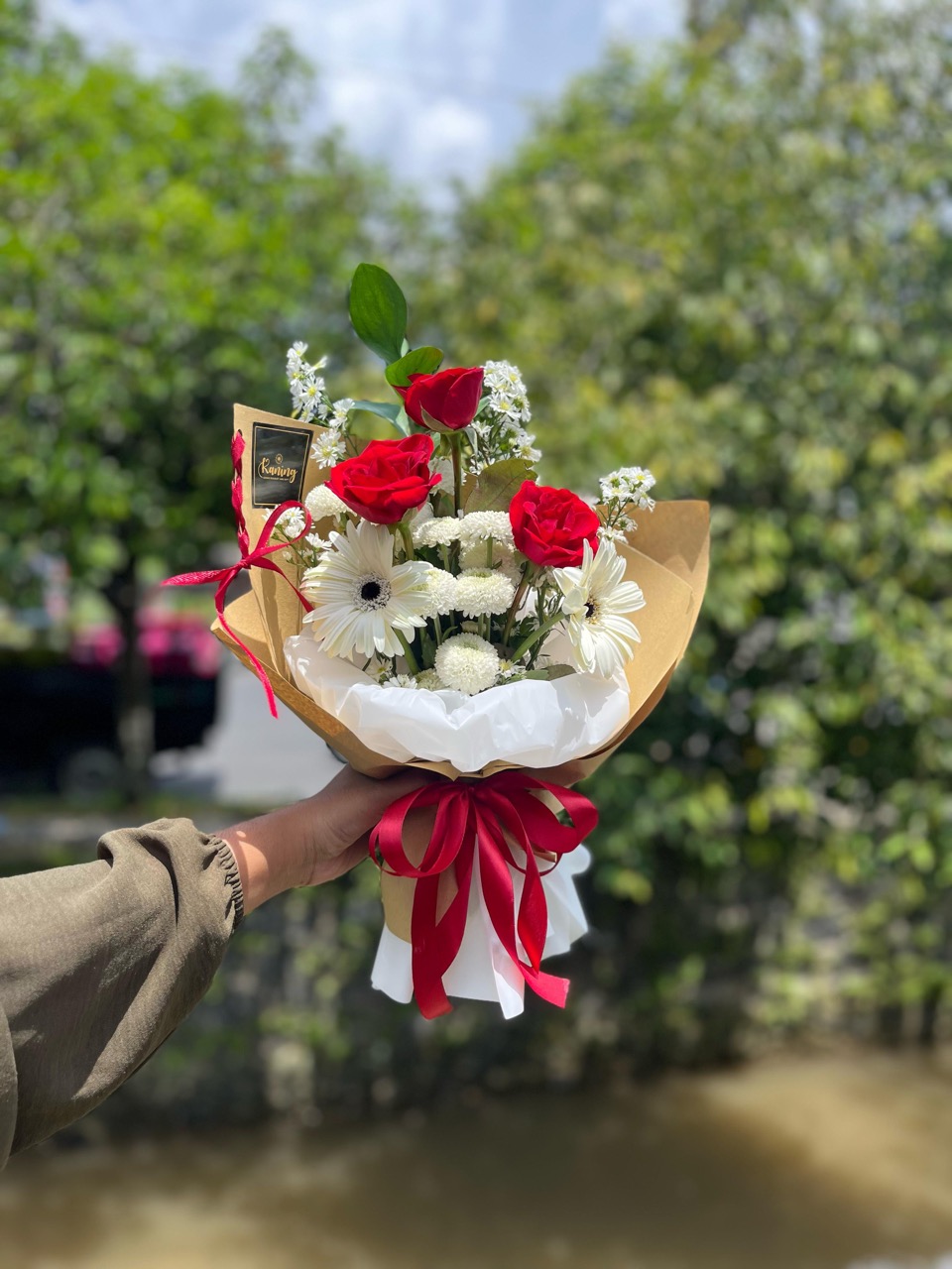 Buket Bunga Fresh Flower Medium BUK-RKDK5