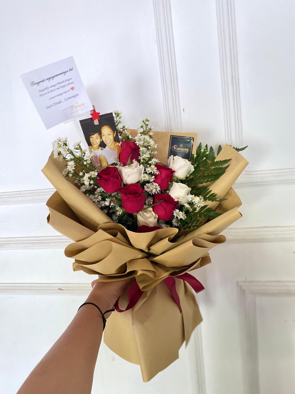 Buket Bunga Fresh Flower Medium BUK-FDLBW