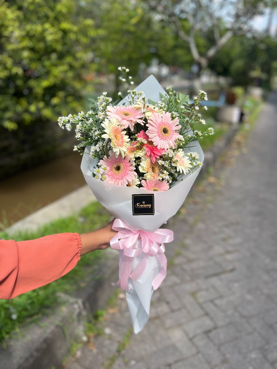 Buket Bunga Fresh Flower Medium BUK-CE3MB