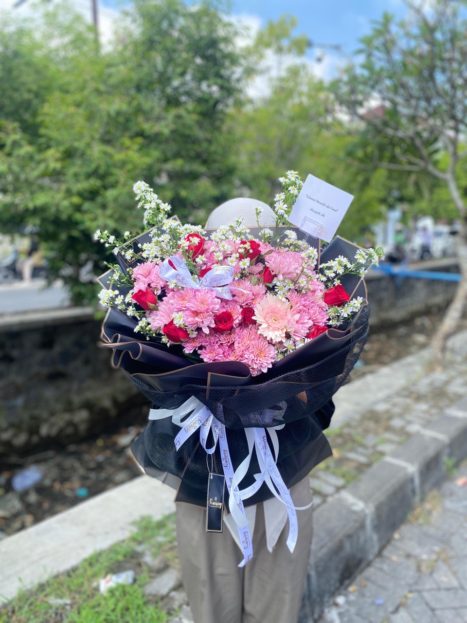 Buket Bunga Fresh Flower Large BUK-VHSMW