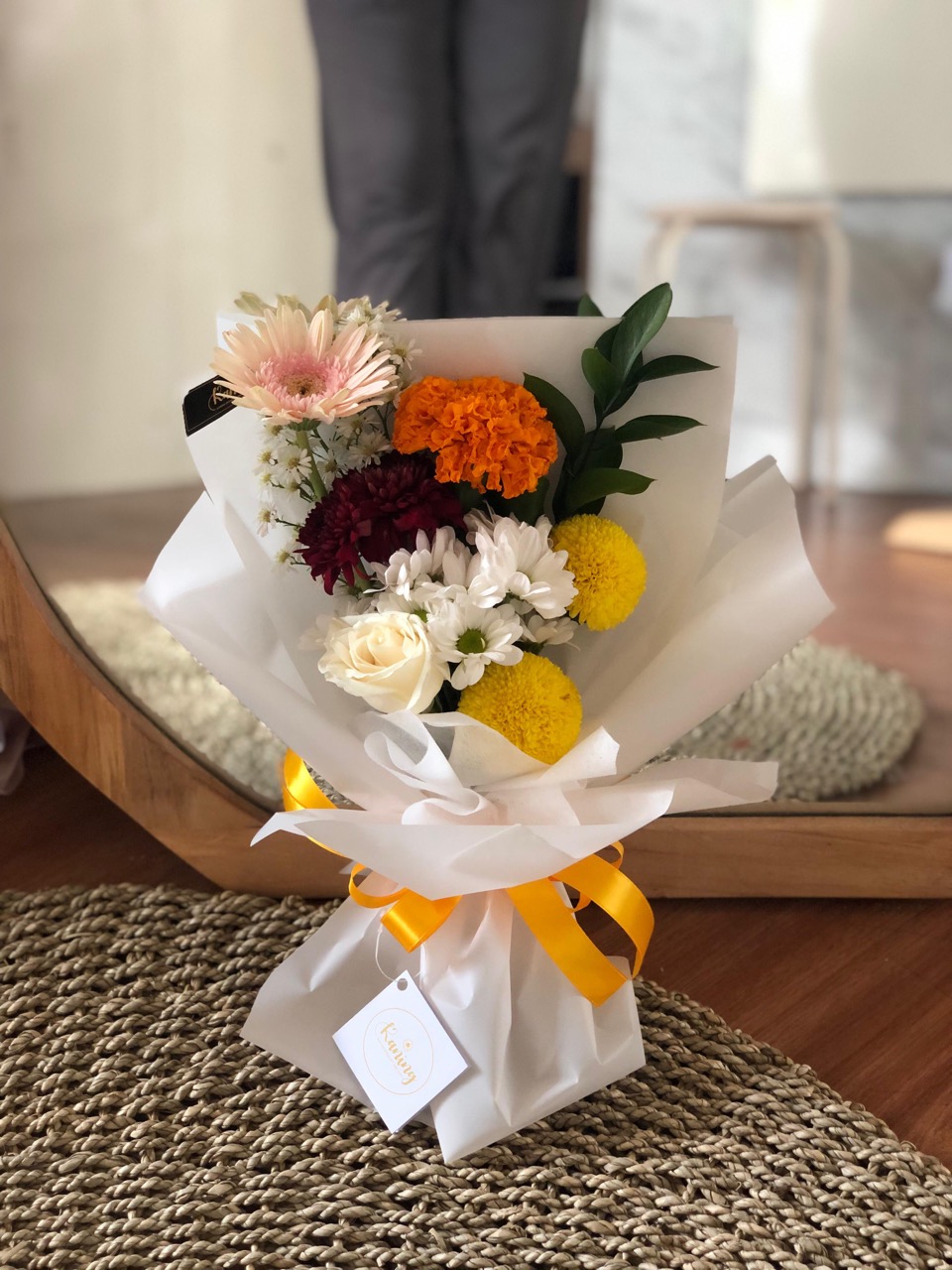 Buket Bunga Fresh Flower Medium BUK-64MU3
