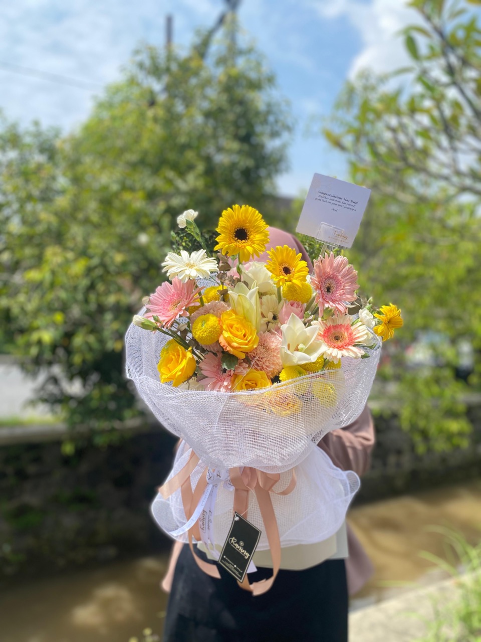 Buket Bunga Fresh Flower Large BUK-FCBWK