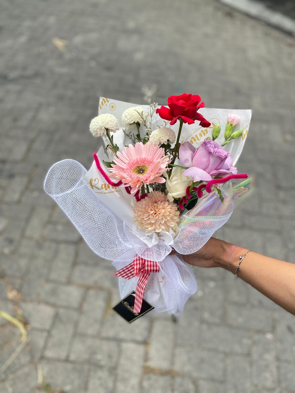 Buket Bunga Fresh Flower Medium BUK-KKQG9