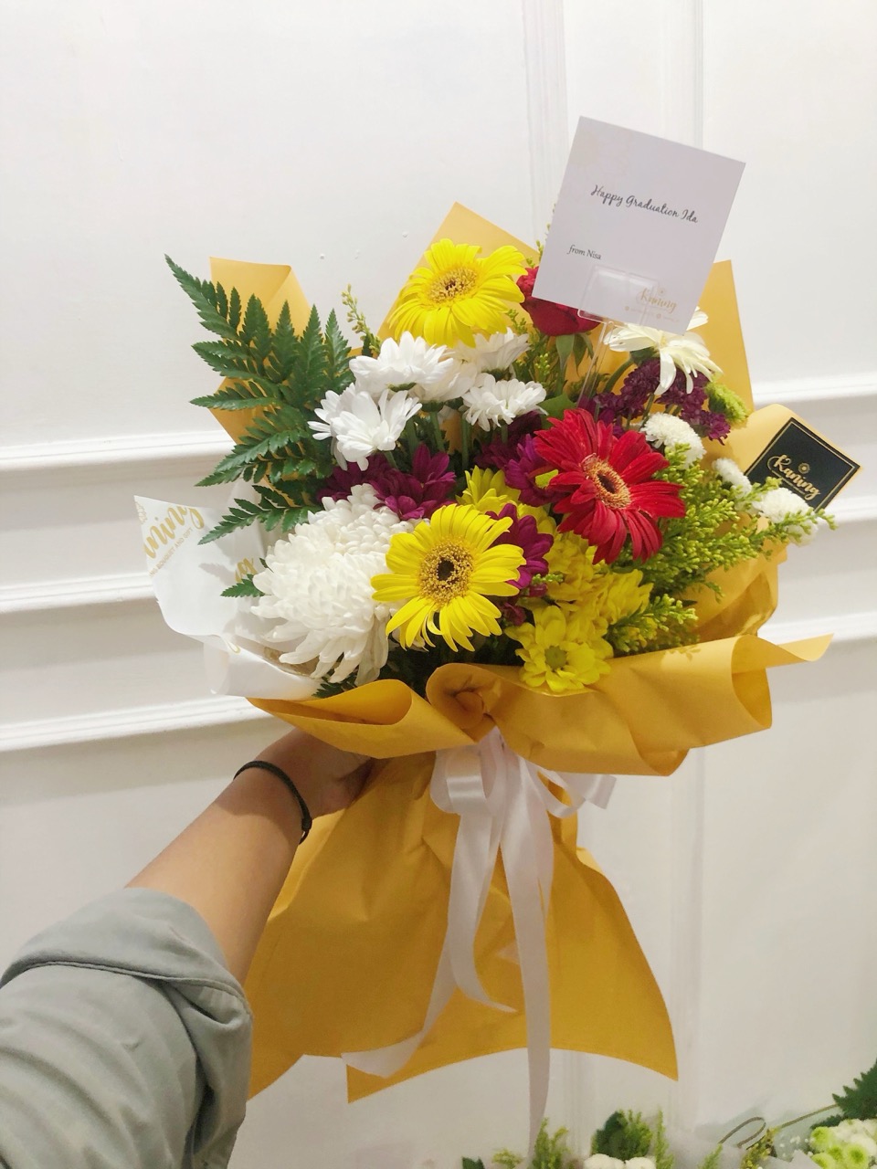 Buket Bunga Fresh Flower Medium BUK-ZUENL