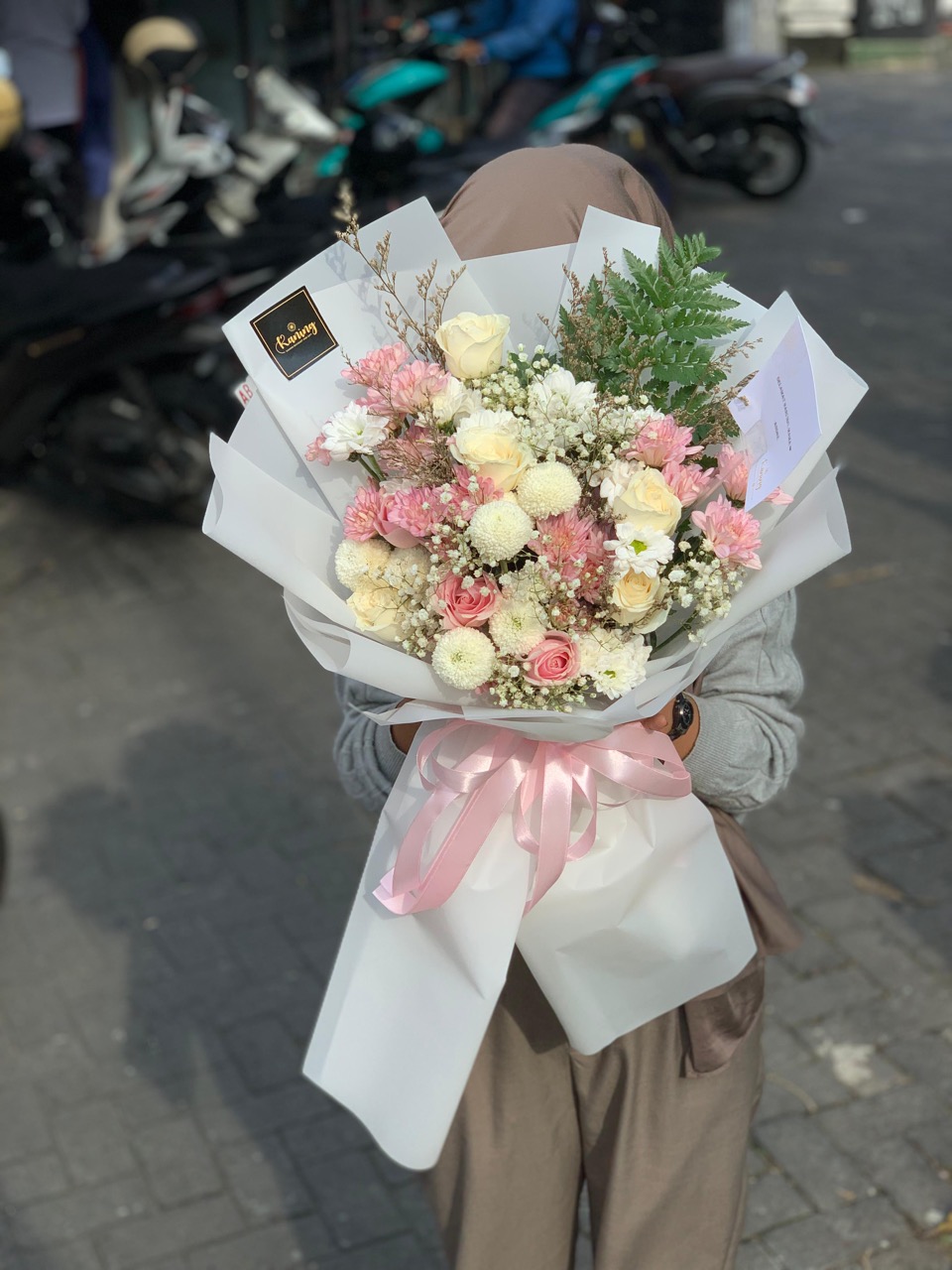 Buket Bunga Fresh Flower Large BUK-WOIKR
