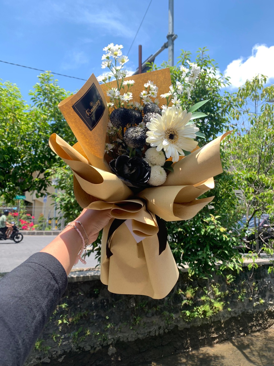 Buket Bunga Fresh Flower Mini BUK-UNNKL