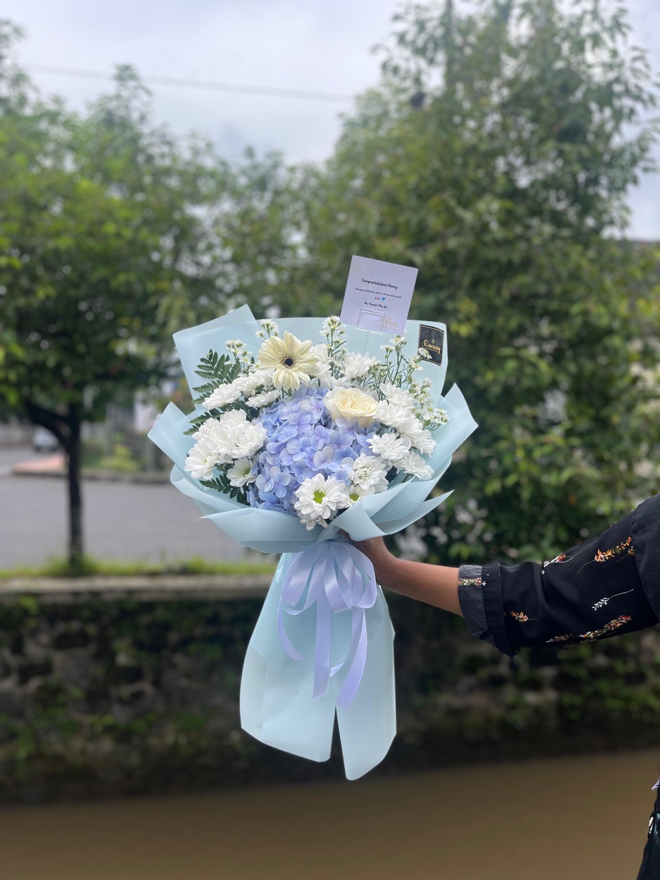 Buket Bunga Fresh Flower Medium BUK-27AFR
