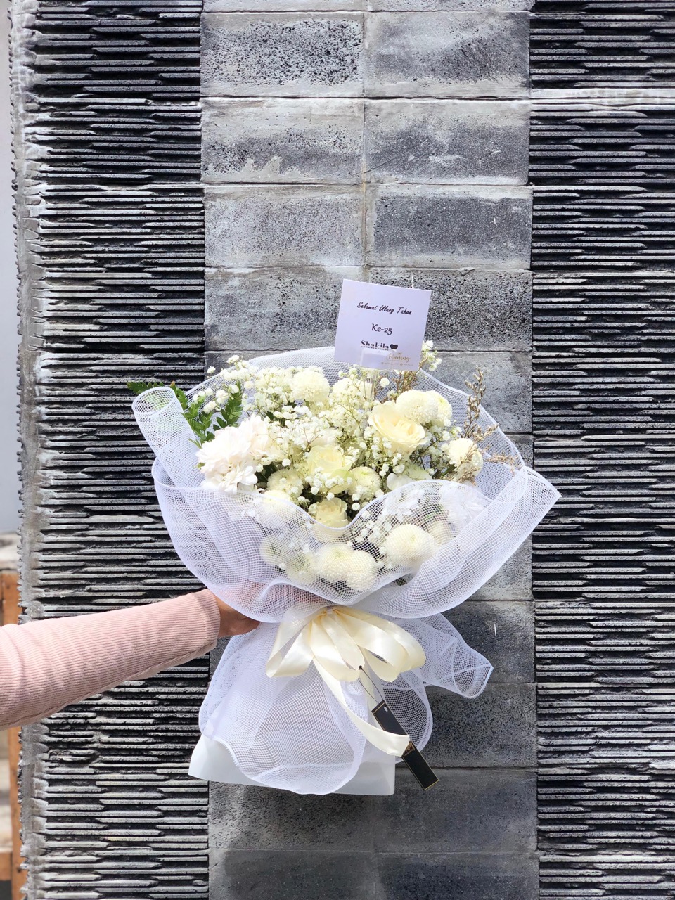 Buket Bunga Fresh Flower Medium BUK-4OGW4