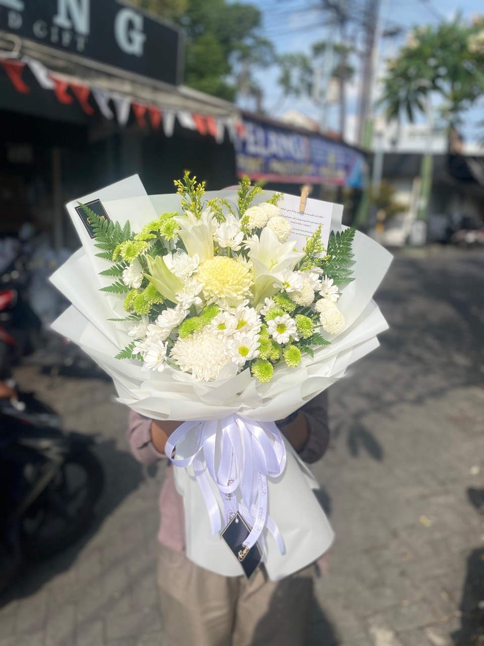 Buket Bunga Fresh Flower Large BUK-IHUMJ