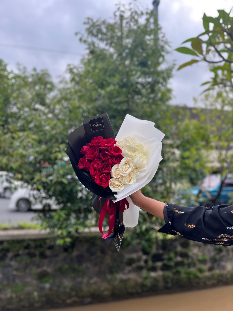 Buket Bunga Fresh Flower Medium BUK-KRUDQ