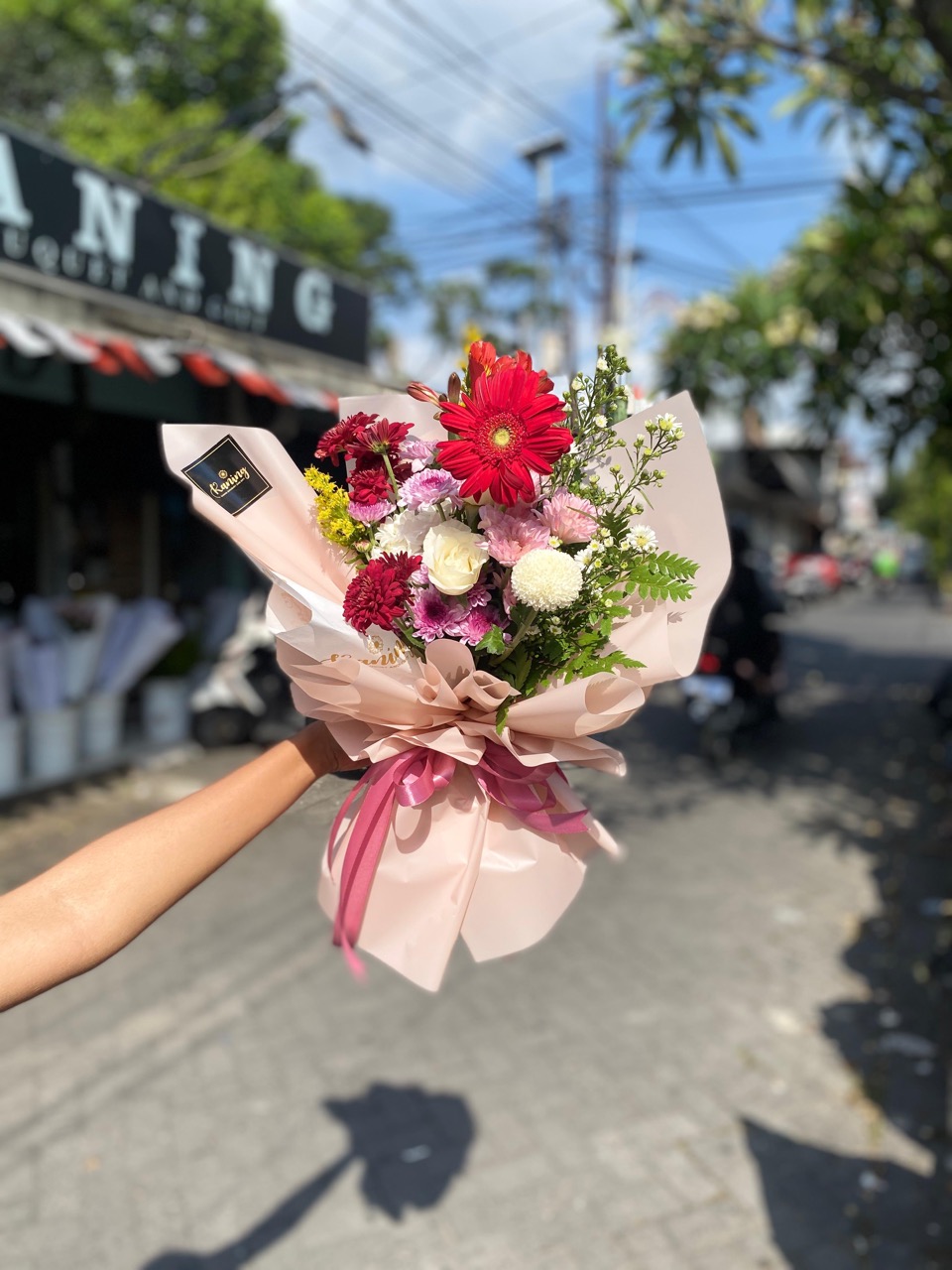 Buket Bunga Fresh Flower Medium BUK-YQ6EP