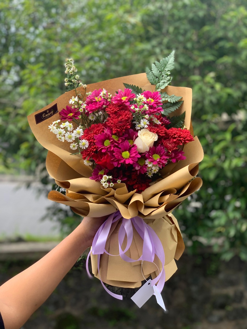 Buket Bunga Fresh Flower Medium BUK-B8PLE